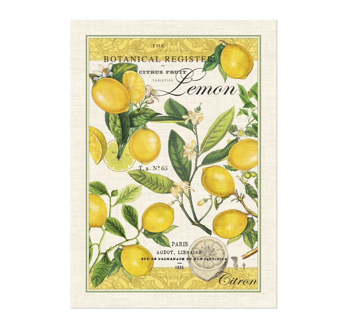 Michel Design Works Küchentuch LEMON BASIL