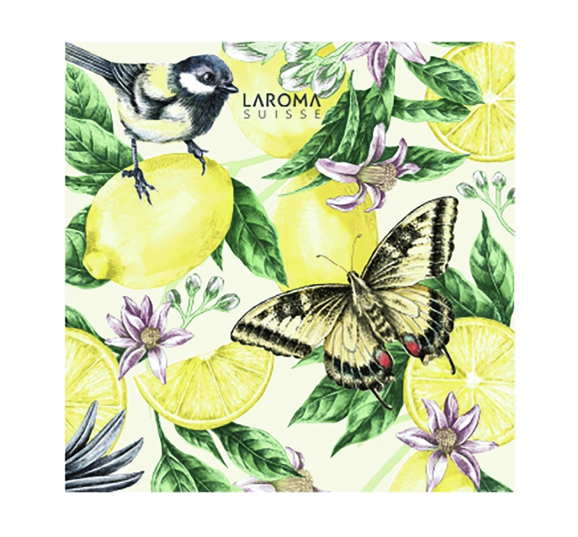 LAROMA Switzerland AMALFI LEMON FRAGRANCE SACHET Zitrone-Duftsachet