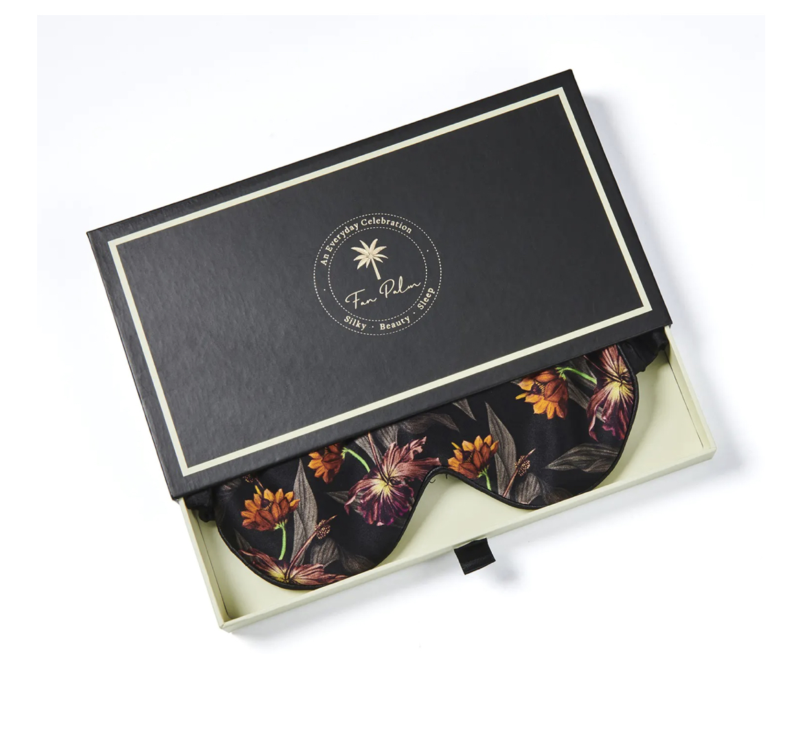 Schlafmaske_Black_Hibiscus_Fan_Palm2