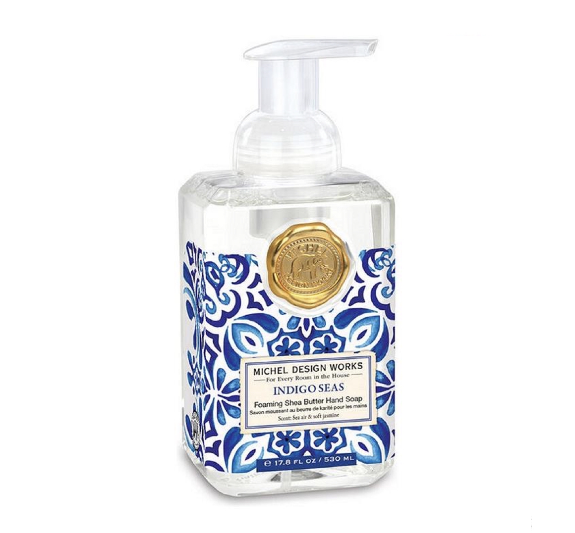 Michel Design Works INDIGO SEAS FOAMING HAND SOAP Sheabutter-Handseife Schaumseife