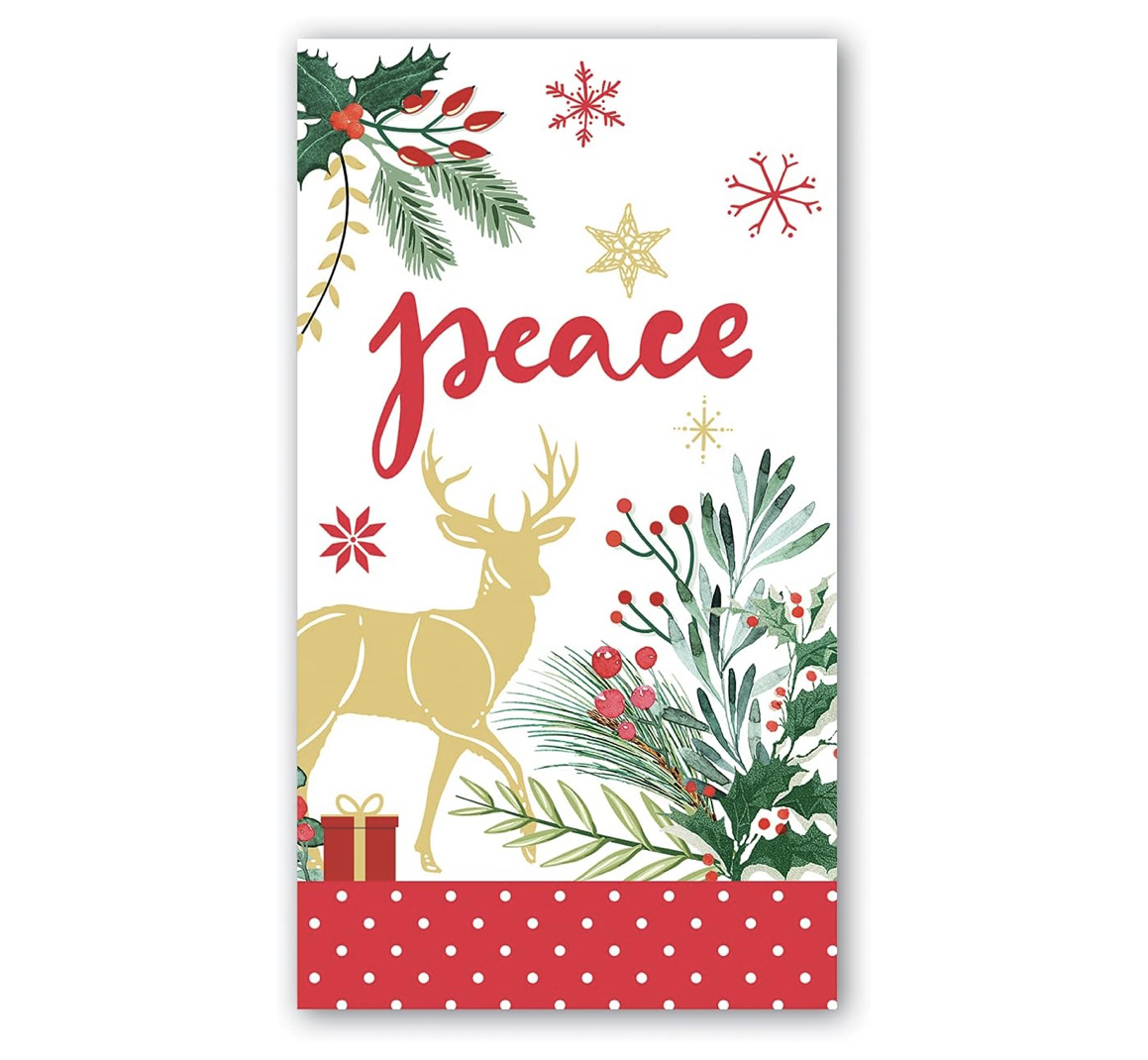 NAPH360_Joy_World_Hostess_Servietten_MDW Michel Design Works JOY TO THE WORLD HOSTESS NAPKINS 3-lagige Servietten