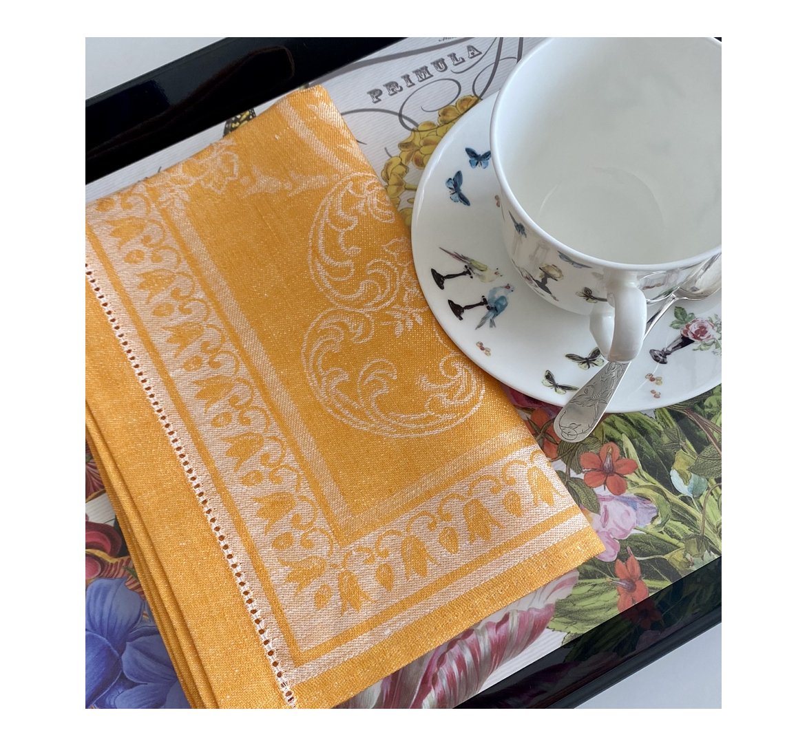 French_Melody_mangold_Geschirrtuch_Ju-Lein2 Ju-Lein Geschirrtuch Küchentuch FRENCH MELODY orange