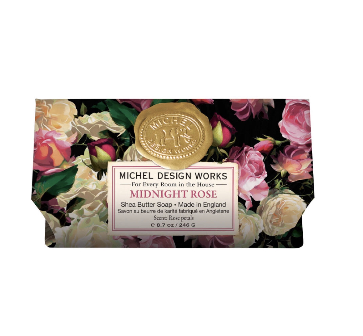 Michel Design Works MIDNIGHT ROSE BATH SOAP BAR Handseife Badeseife (246g)