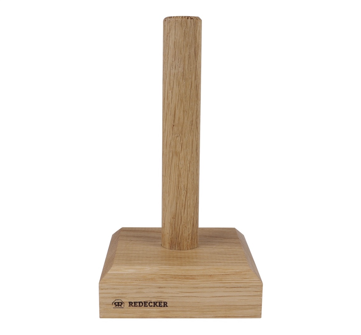 Flachsgarn_Staender_981302_Redecker Redecker FLAX YARN STAND WITH BLADE, Flachsgarn-Ständer mit Schneideklinge