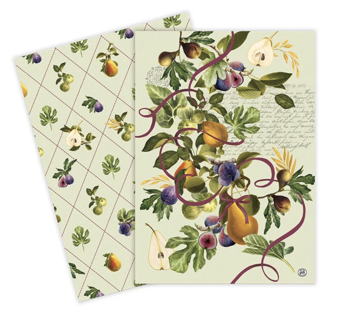 Michel Design Works Geschirrtücher Fig & Pear 2er Set