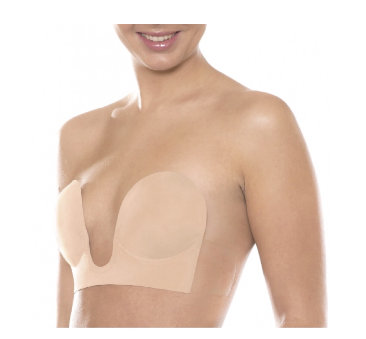 Magic BodyFashion LUVE BRA Rückenfreier U-förmiger Klebe-BH (Nude)