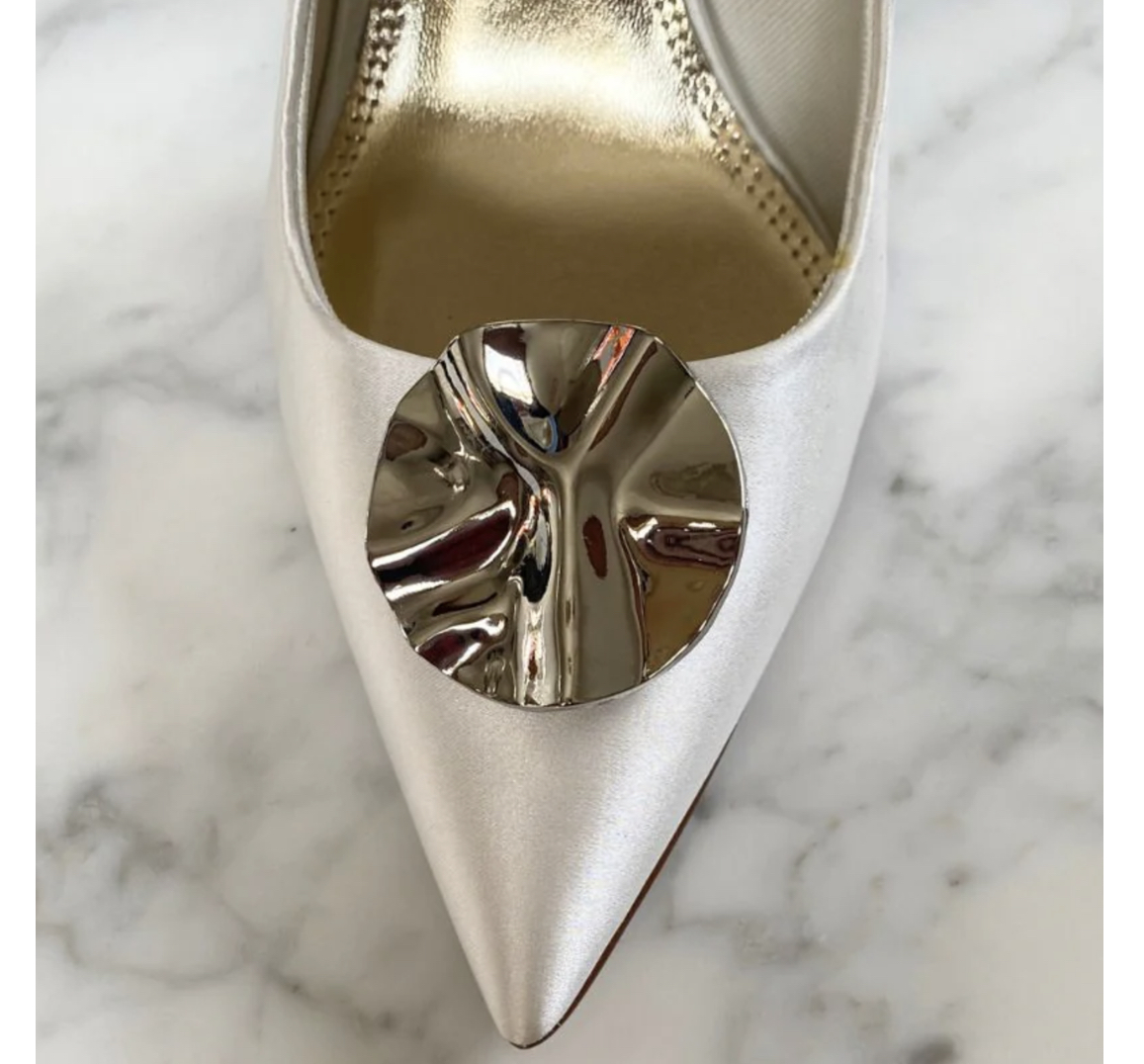 silver_swirl_disc_schuhclips_alice_bow Alice Bow SILVER SWIRL SHOE CLIPS Schuhclips, Paar