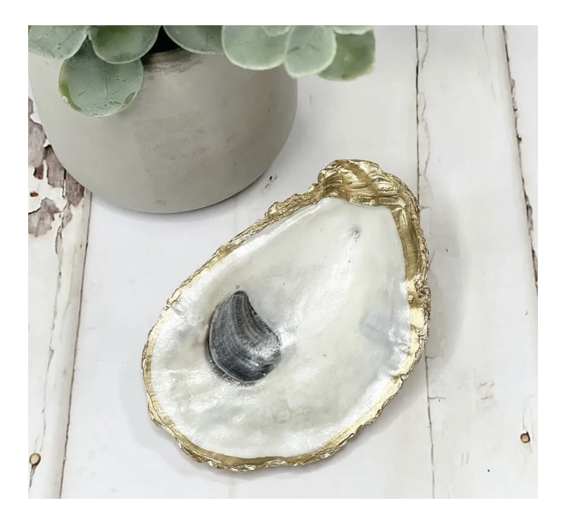 Pearlized_Oyster_Alison_Brooke Alison Brooke Designs PEARLIZED OYSTER TRINKET DISH Austern-Schmuckschale