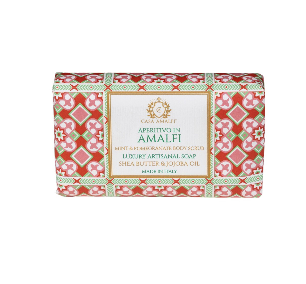 Casa Amalfi APERITIVO IN AMALFI BODY SCRUB MINT & POMEGRANATE Körperpeeling 150g