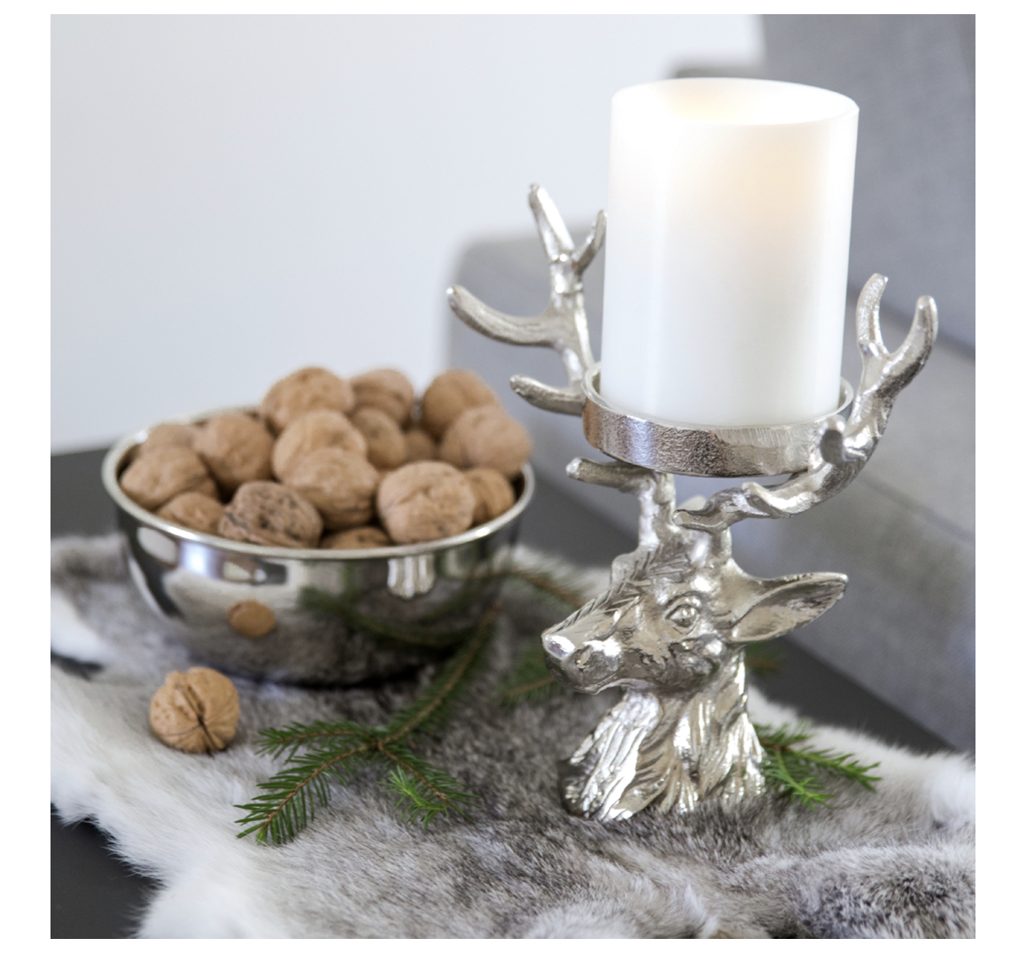 Hirsch_Kerzenleuchter_1_Stumpenkerze_Edzard2