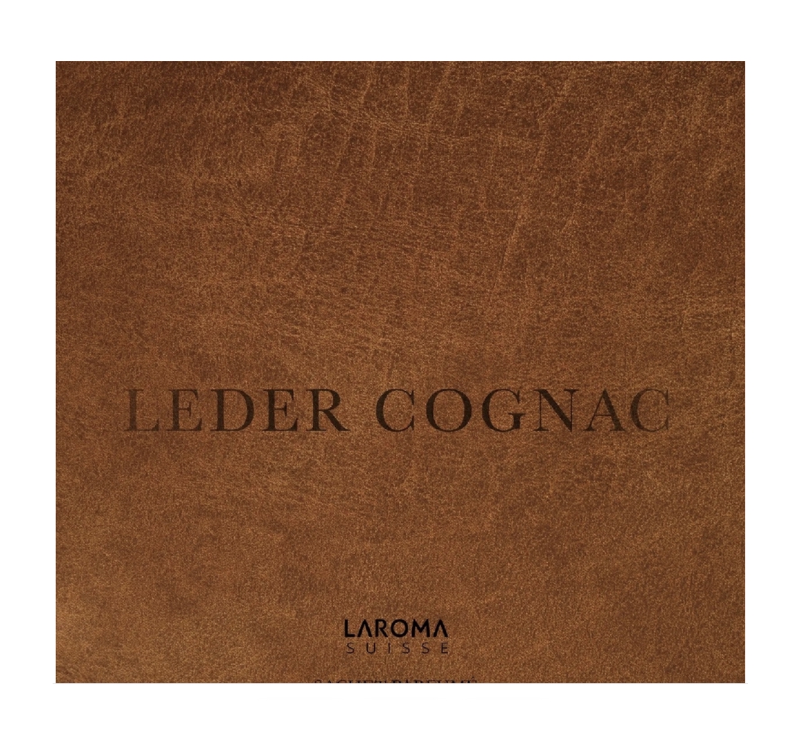 LAROMA Switzerland LEATHER COGNAC FRAGRANCE SACHET Leder Cognac Duftsachet