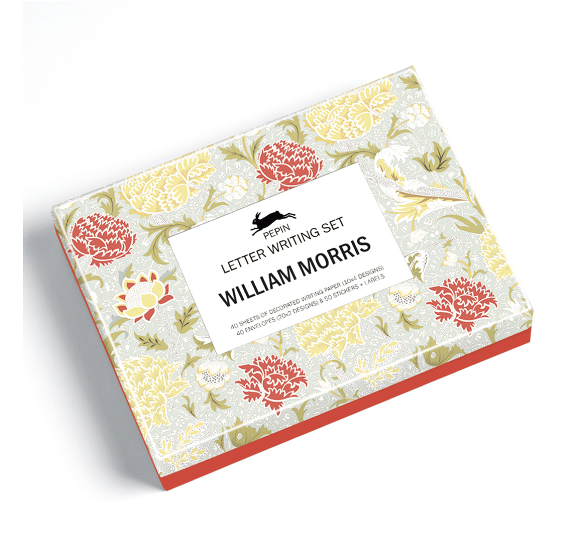 William_Morris_Brief_Papier_Pepin_Press Pepin Press WILLIAM MORRIS LETTER WRITING SET Briefpapier-Set Schreibset