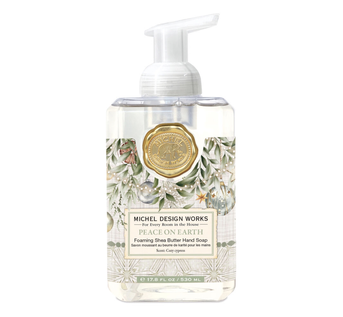 Michel Design Works PEACE ON EARTH FOAMING HAND SOAP Sheabutter-Handseife Handwaschschaum (530ml)