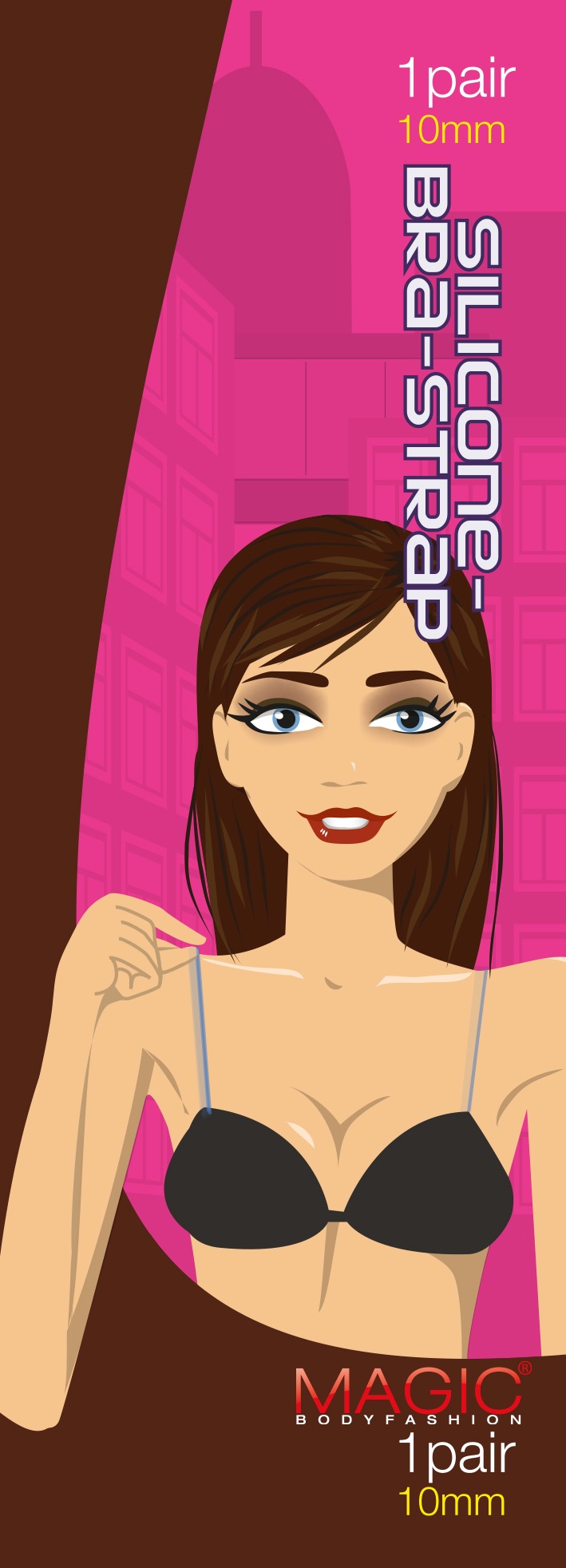 39SL_Silicone_Bra_Straps_Box Magic Bodyfashion Silicone Bra Straps BH-Träger Silikon 10mm