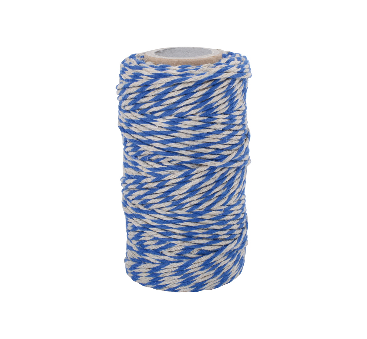 Redecker FLAX YARN BLUE Flachsgarn, blau