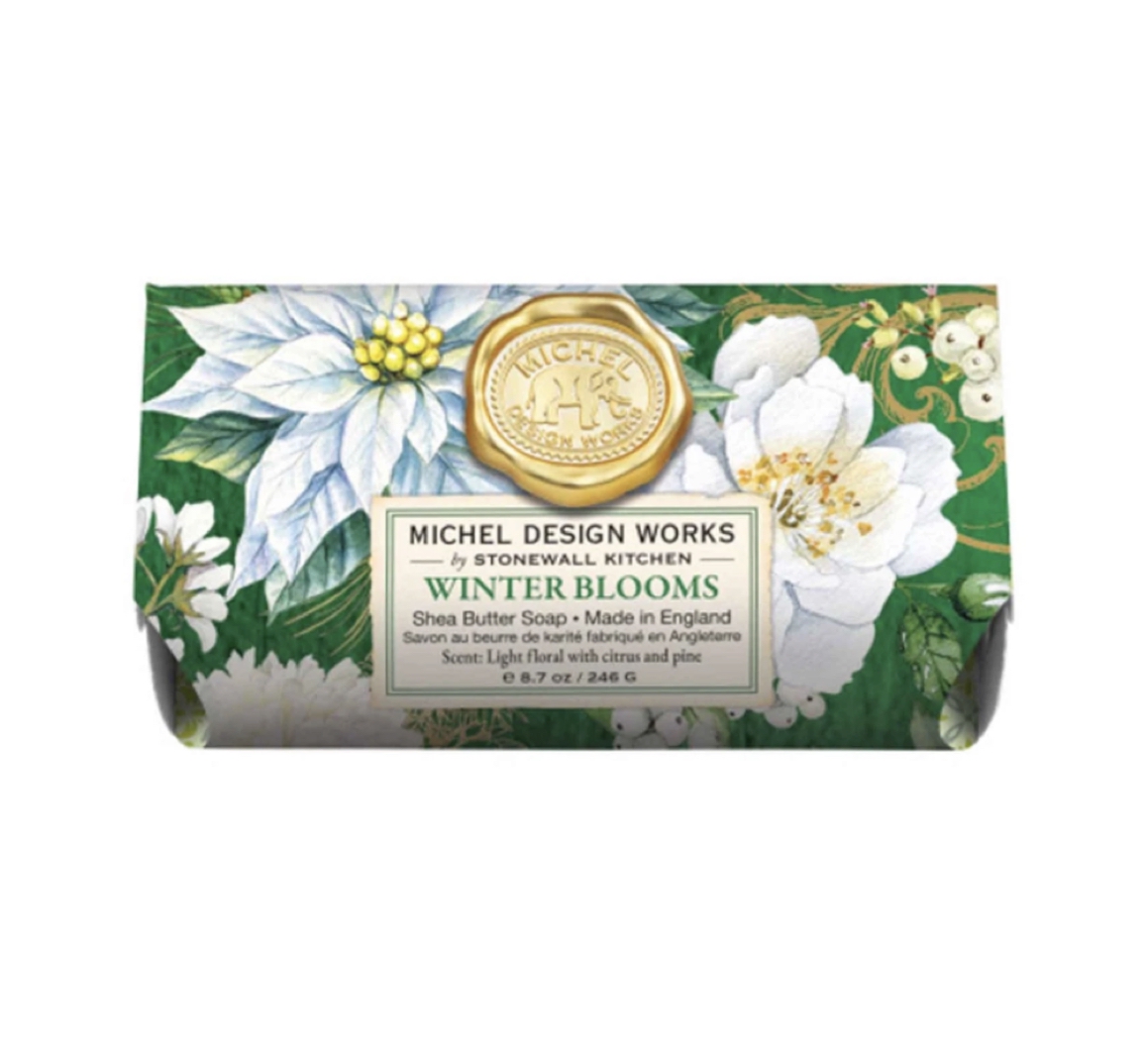Michel Design Works WINTER BLOOMS BATH SOAP BAR Handseife Badeseife (246g)