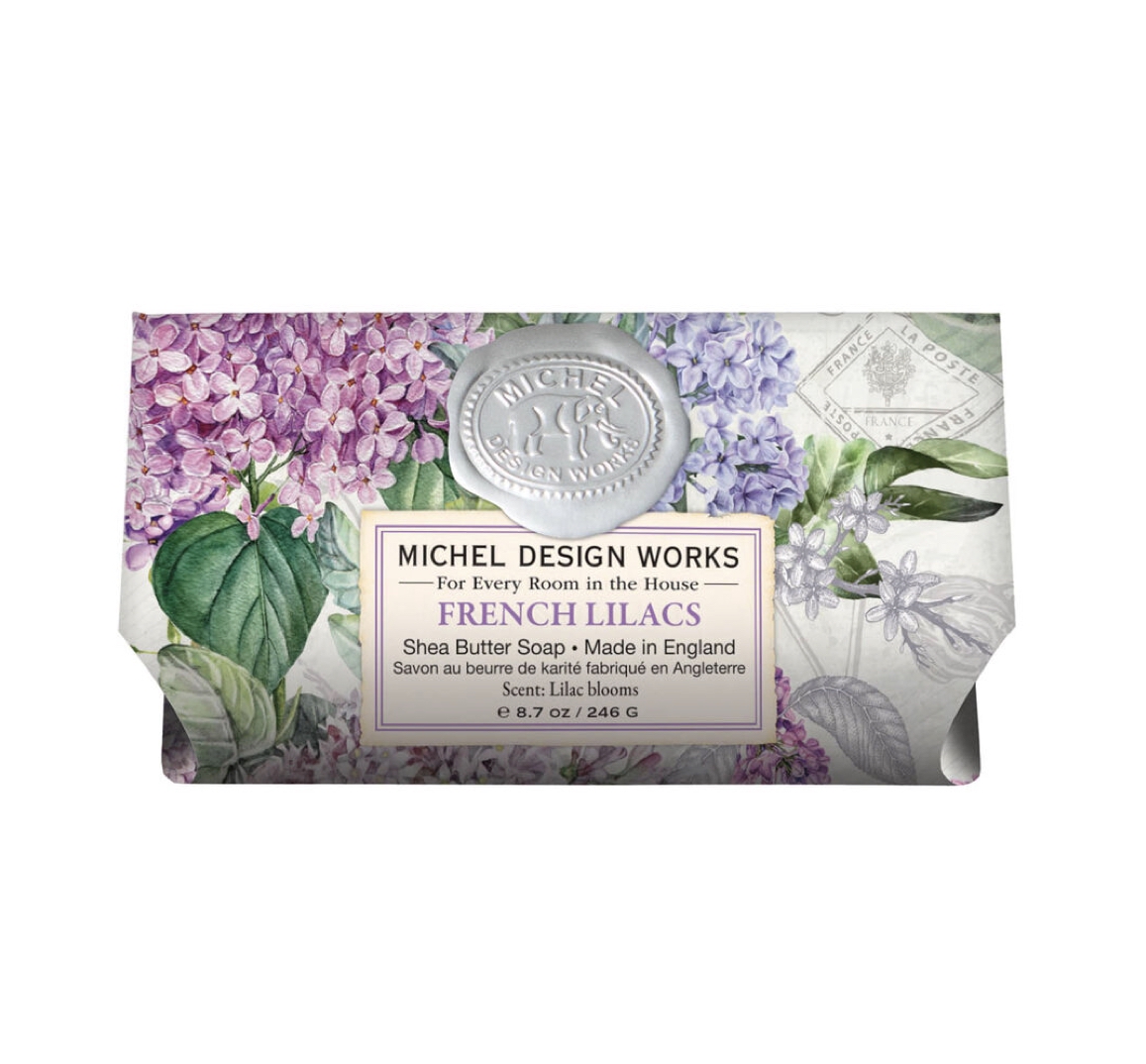 Michel Design Works FRENCH LILACS BATH SOAP BAR Handseife Badeseife (246g)