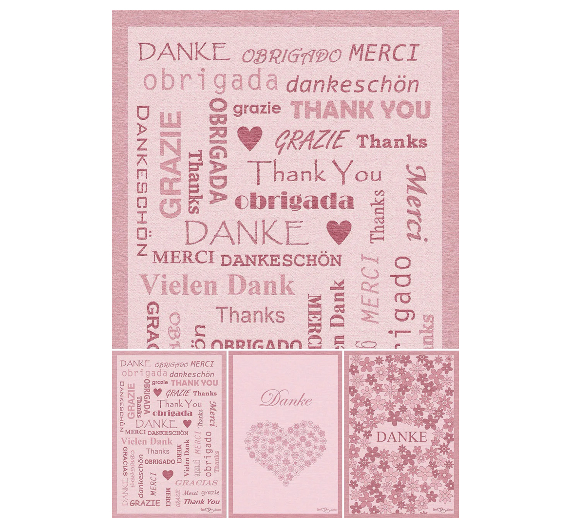 danke_geschirrtuch_3er-set_altrosa_eugen_-belh-r eugen ubelhör DANKE GLASS TOWELS Leinen-/Baumwoll-Gläsertücher, 3er Set, altrosa