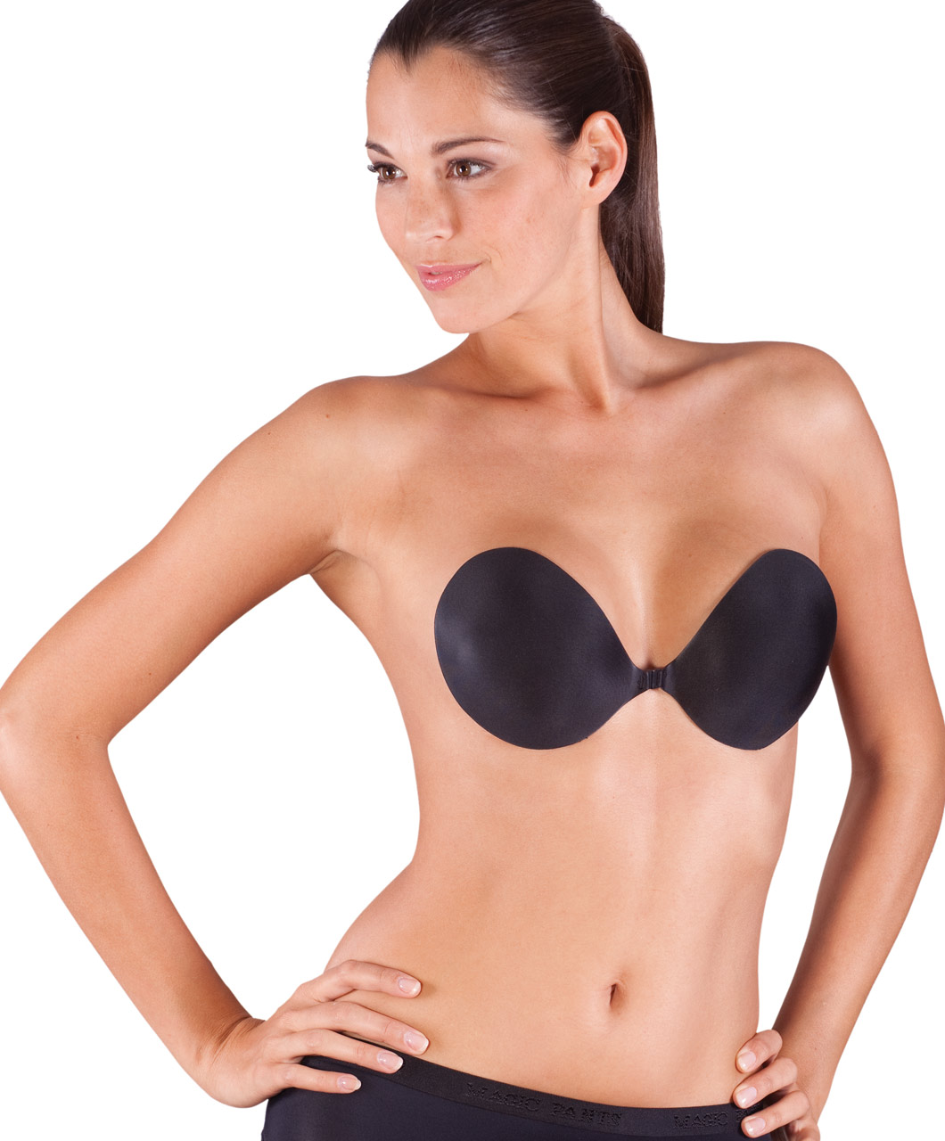 Magic Bodyfashion Klebe-BH schwarz