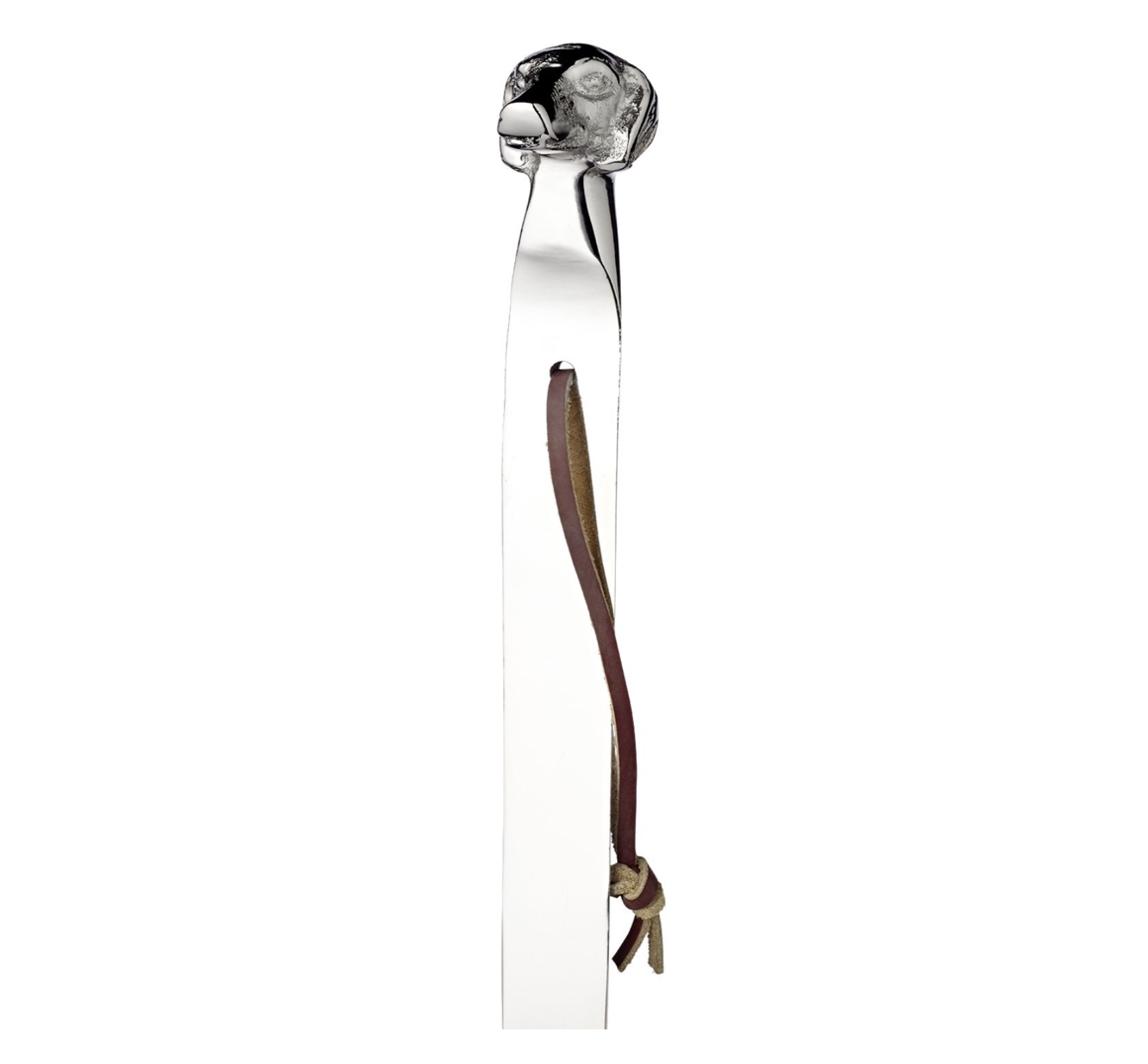 Edzard BELLO SHOEHORN Hundekopf Schuhlöffel Schuhanzieher
