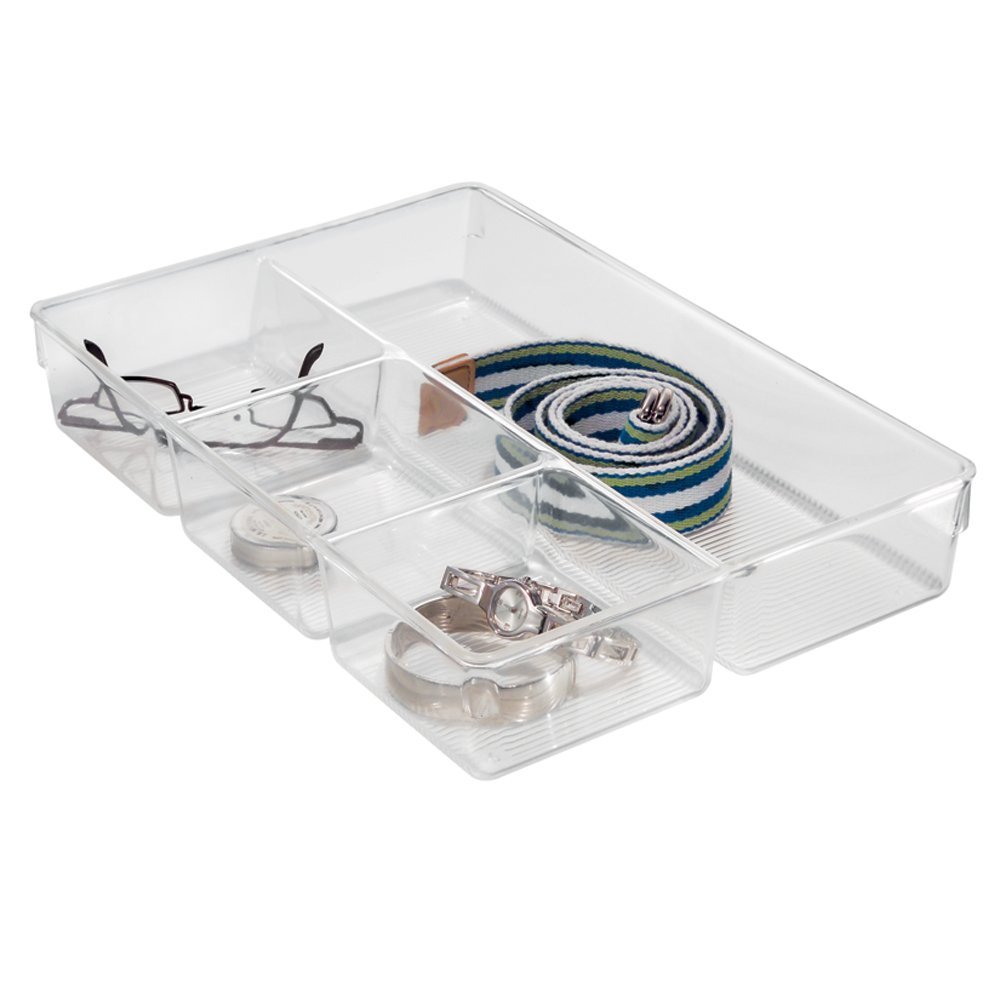 InterDesign LINUS DRESSER 4S Schubladen-Organizer 4 Fächer 60830EU