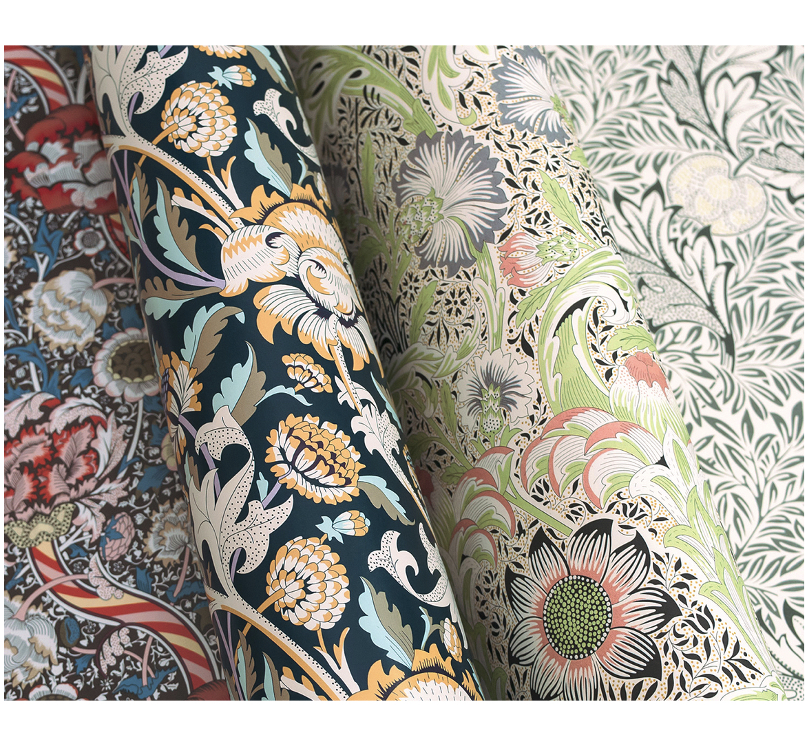 William_Morris_Geschenk_Papier_Pepin_Press3