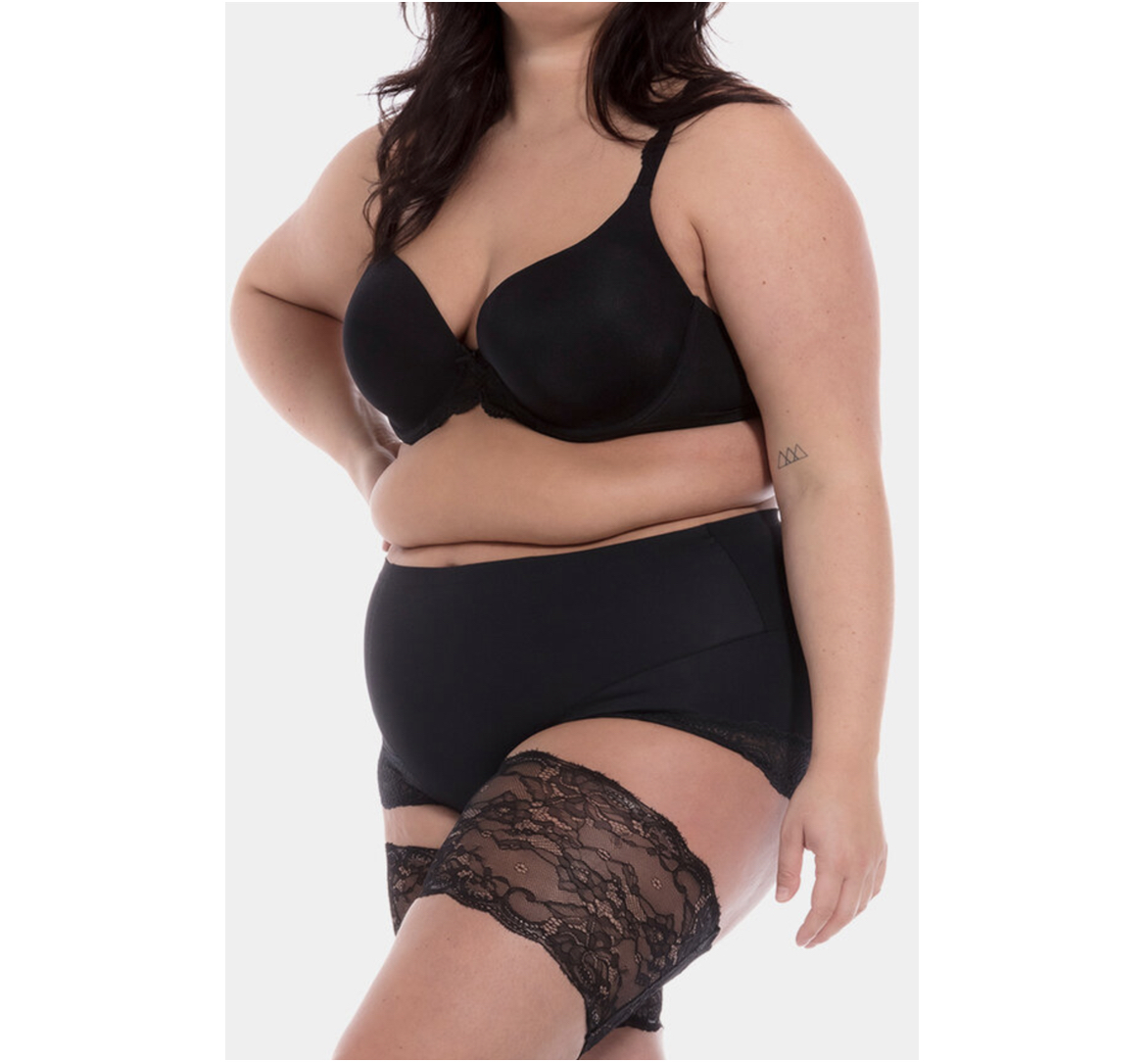 Magic Bodyfashion BE SWEET TO YOUR LEGS LACE Oberschenkelbänder Schwarz