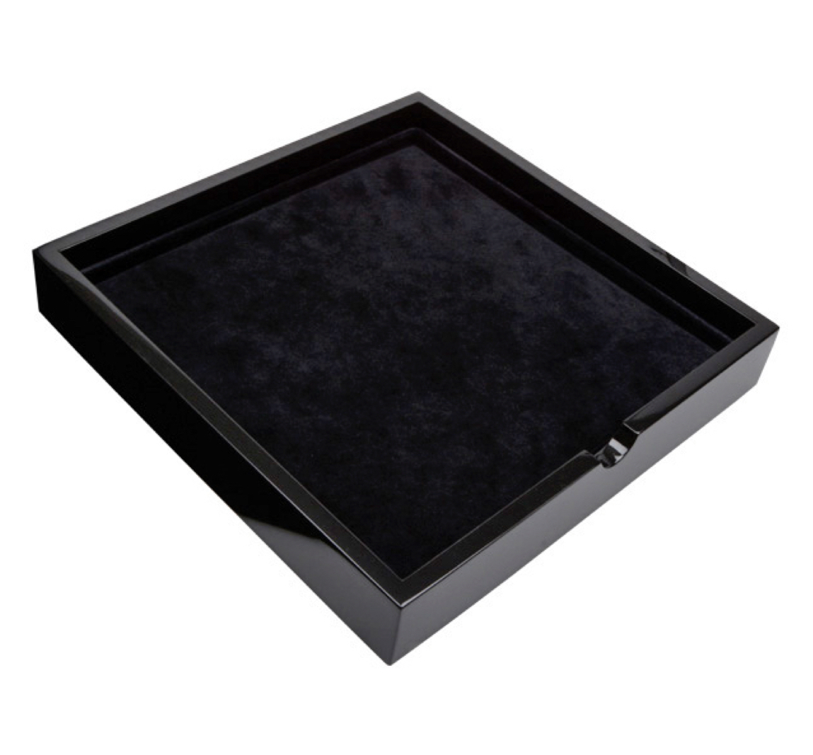 Schmuck-Tablett Holz mit Samteinsatz – Westpack