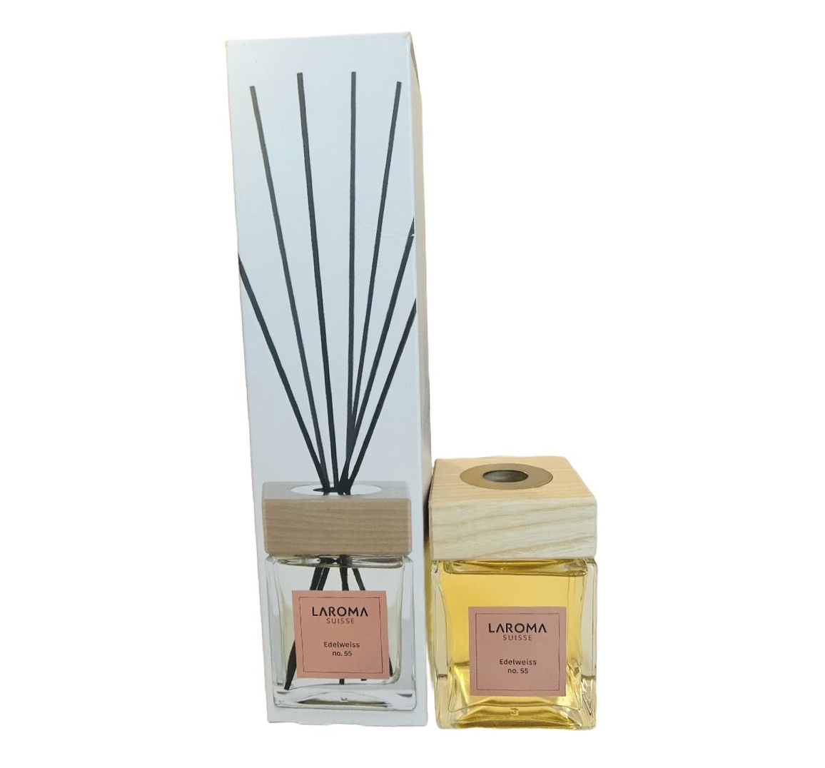 LAROMA Suisse EDELWEISS NO. 44 DIFFUSER Duftöl-Diffuser (250 ml)