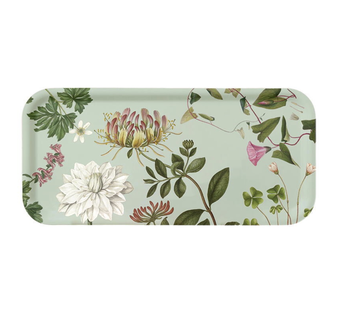Koustrup & Co FLORA DANICA TRAY Tablett, rechteckig (32 x 15 cm)