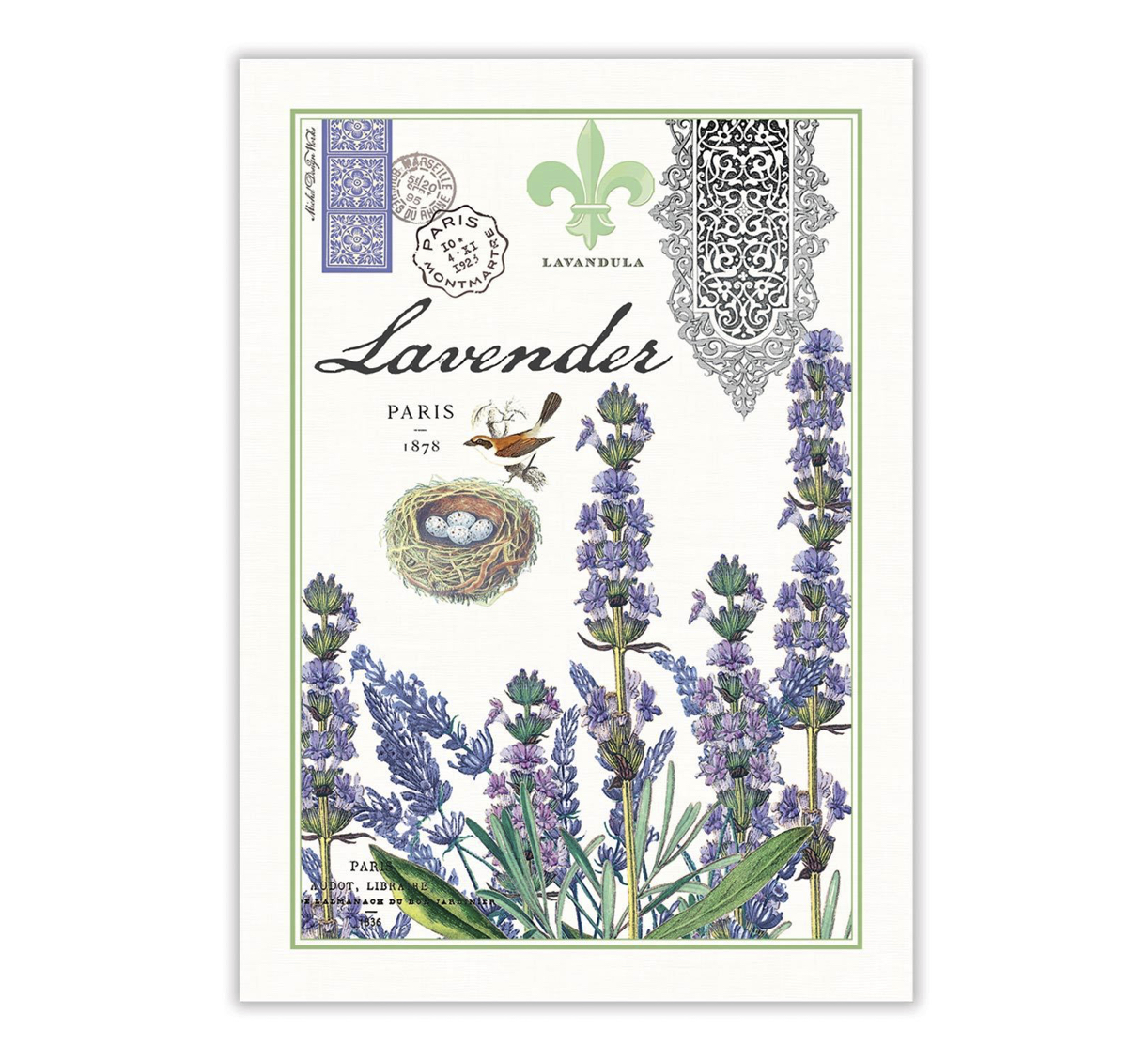 TOW81_Lavender_Rosemary_Geschirrtuch_Michel_Design Michel Design Works Küchentuch LAVENDER ROSEMARY