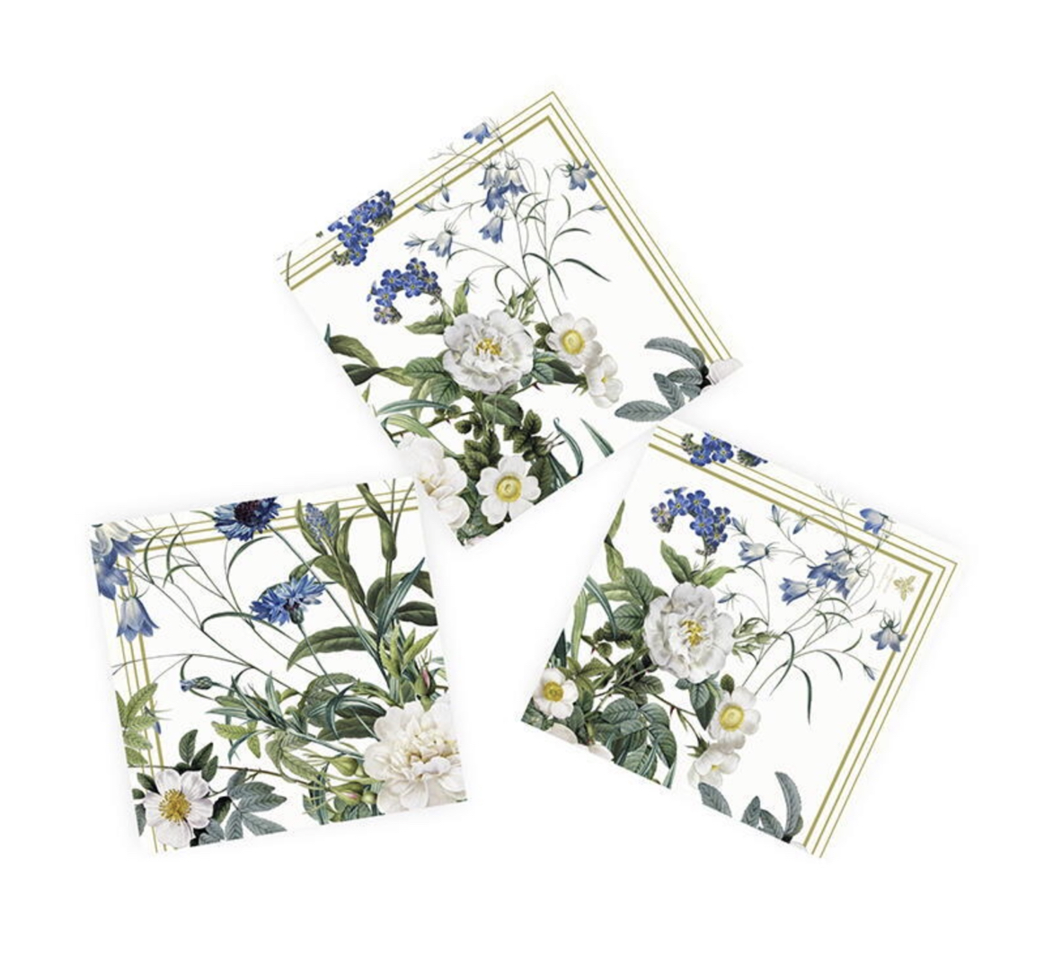 Blue_Flower_Garden_Servietten_KoustrupCo Koustrup Co BLUE FLOWER GARDEN 3-lagige Servietten 20er Pack