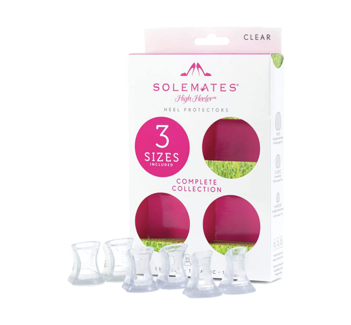 Solemates High Heeler™ Heel Protectors Complete Collection Stöckelstulpen Absatzschoner Transparent