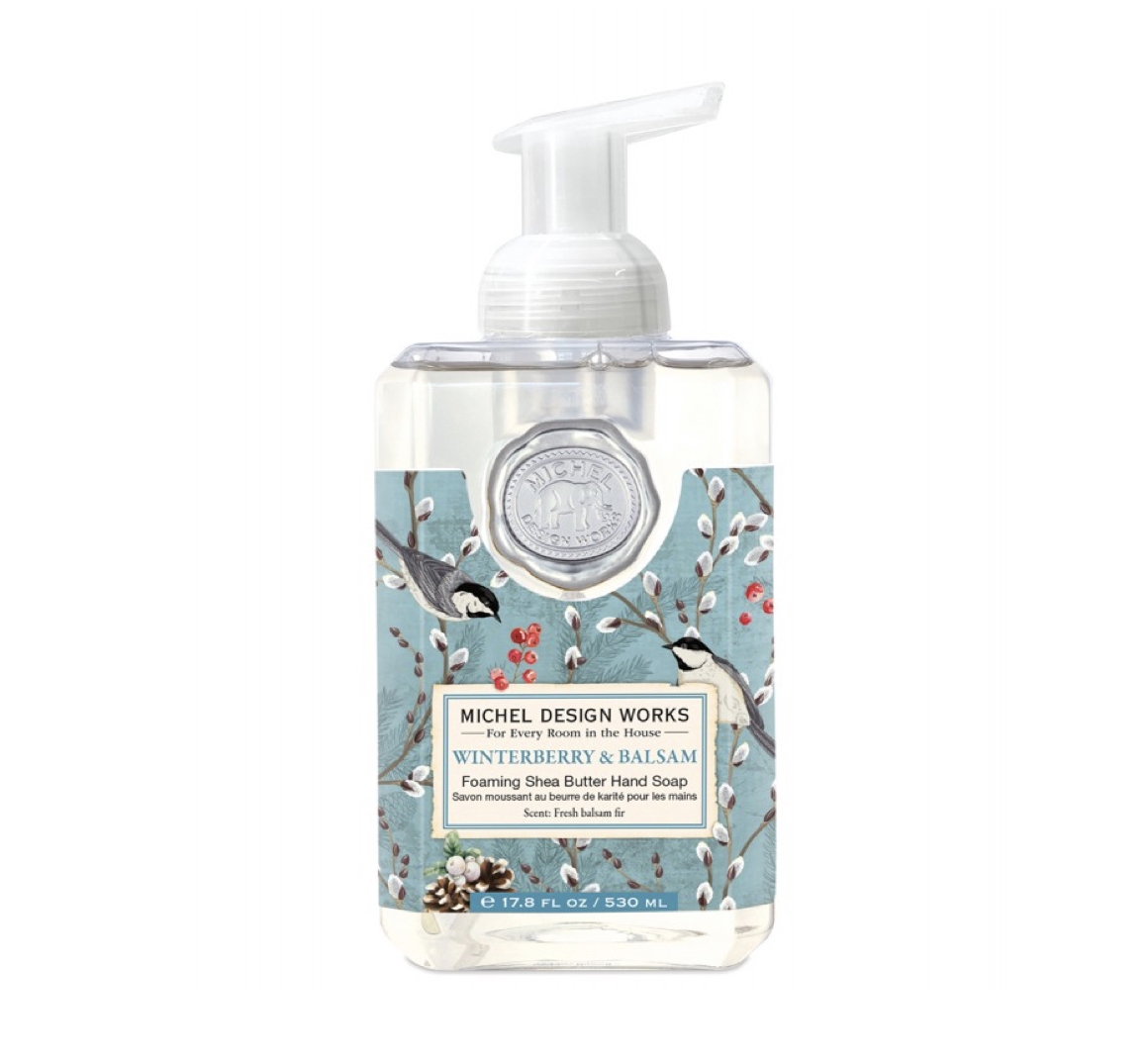 Michel Design Works WINTERBERRY & BALSAM FOAMING HAND SOAP Sheabutter-Handseife Handwaschschaum (530ml)