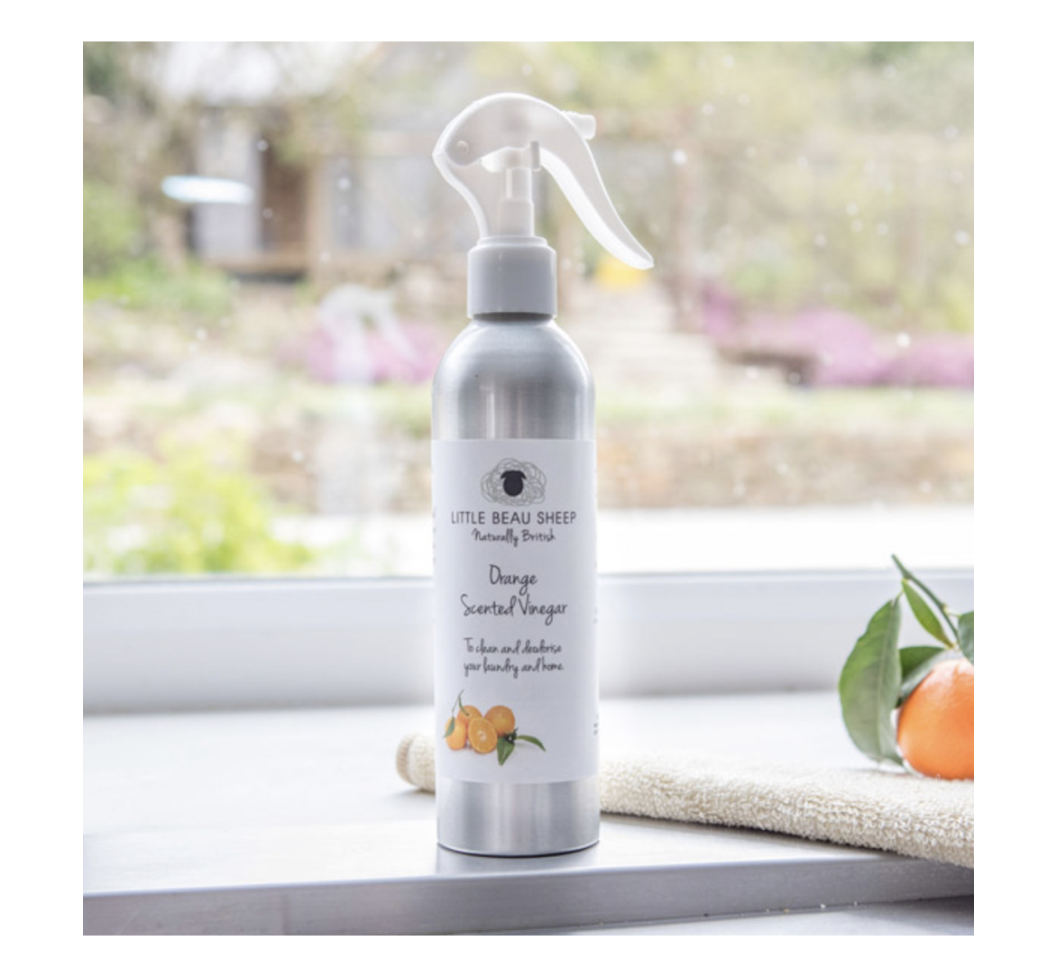 LBS_Orange_Scented_Vinegar Little Beau Sheep ORANGE SCENTED VINEGAR parfümierter Essig