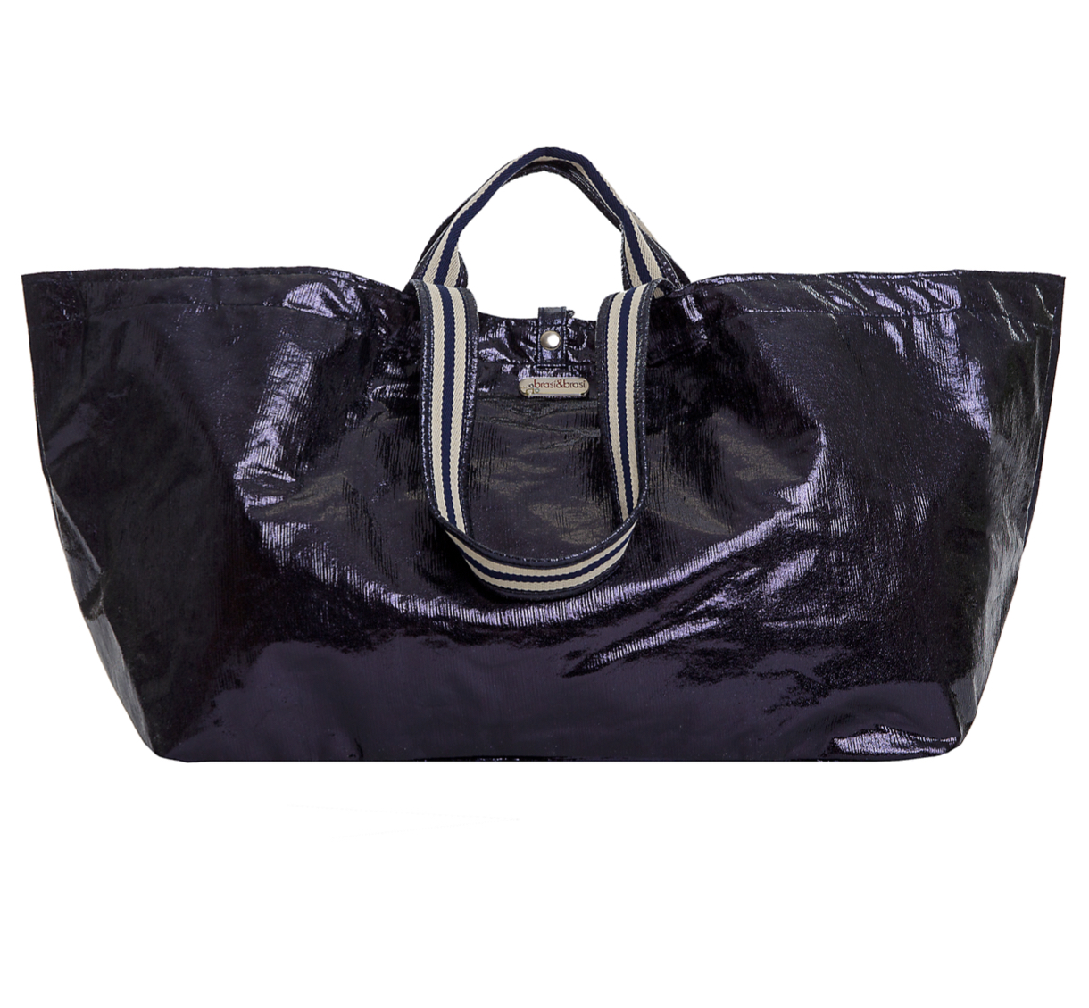 Brasi_Brasi_bigger_stripe_Dark_Blue_1220x1129 Brasi Brasi BIGGER&STRIPE XXL-Shopper Glitter Dark Blue