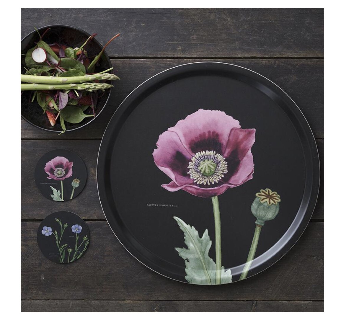 Pink_Poppy_Serving_Tray_round_KoustrupCo2