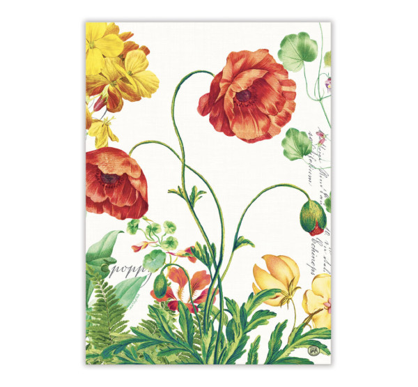 Michel Design Works Küchentuch POPPIES & POSIES TOW385