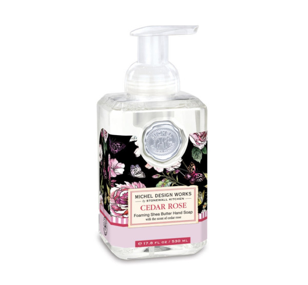 Michel Design Works CEDAR ROSE FOAMING HAND SOAP Sheabutter-Handseife Schaumseife