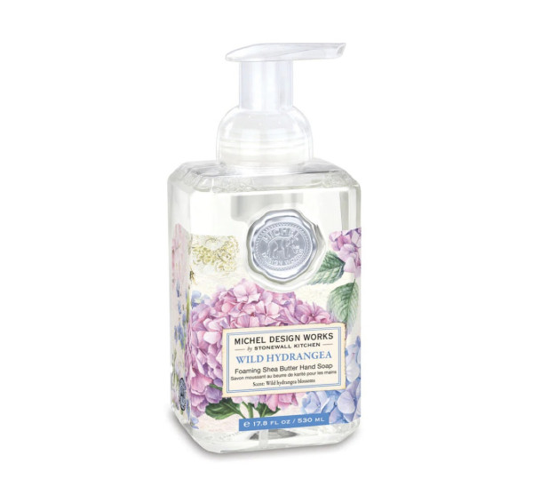 Michel Design Works WILD HYDRANGEAS FOAMING HAND SOAP Sheabutter-Handseife Schaumseife