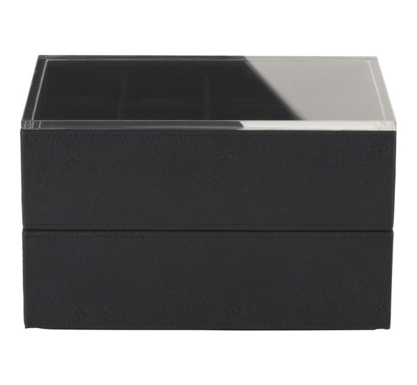 mojoo STING WATCH BOX Uhrenkasten 25 x 18,5 x 15 cm black schwarz