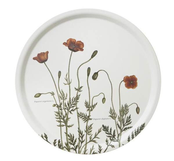 Koustrup & Co POPPY SERVING TRAY Serviertablett, rund Ø 38 cm