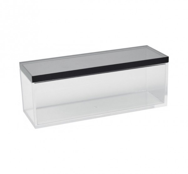 Gift Company Acryl-Box mit Deckel grau