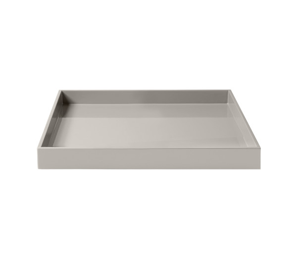 mojoo LUX SQUARE TRAY Lacktablett, fawn quadratisch 30 x 30 x 3,5 cm