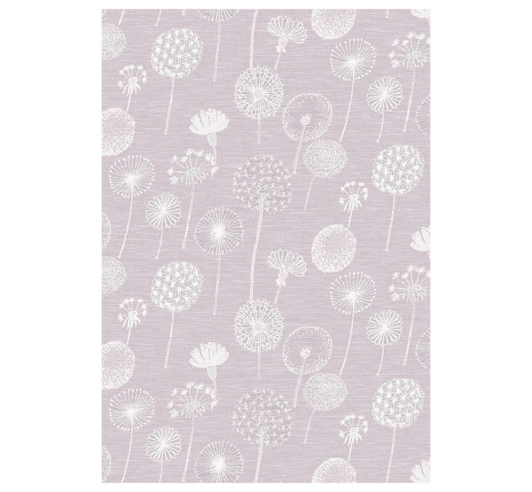 eugen übelhör PUSTEBLUME GLASS TOWEL Leinen-/Baumwoll-Gläsertuch, mauve