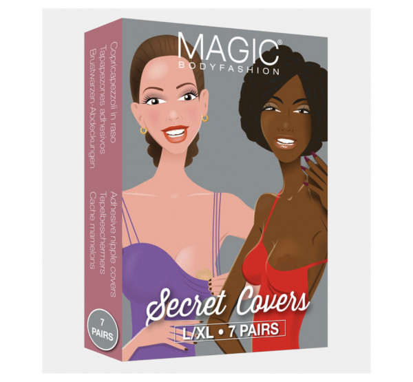 Magic Bodyfashion SECRET COVERS Brustwarzenabdeckung Chocolate