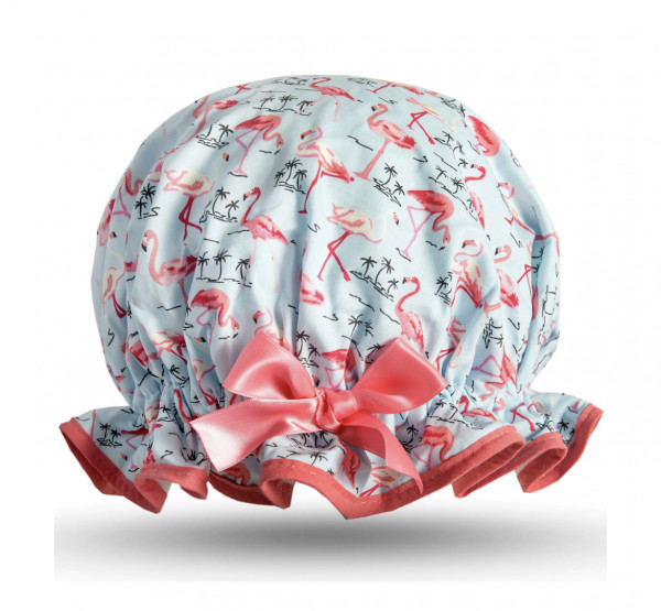 Dilly Daydream PRETTY FLAMINGO SHOWER CAP Duschhaube