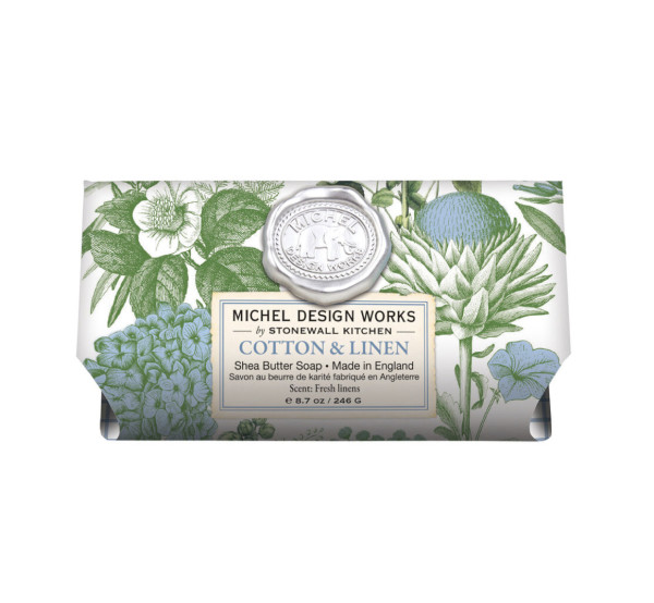 Michel Design Works Bath Soap COTTON & LINEN 246g Badeseife SOAL417