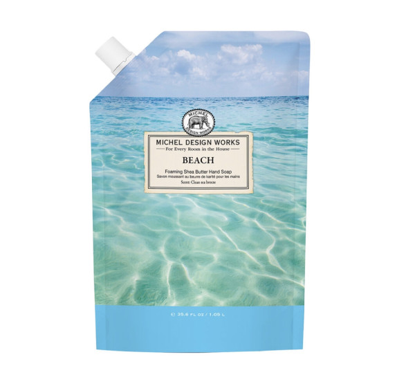 Michel Design Works THE BEACH FOAMING HAND SOAP REFILL Schaumseife-Nachfüllpackung 1,050 ml