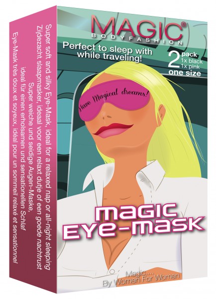 Magic Bodyfashion MAGIC EYE MASK Schlafmaske 2er Pack 75EM